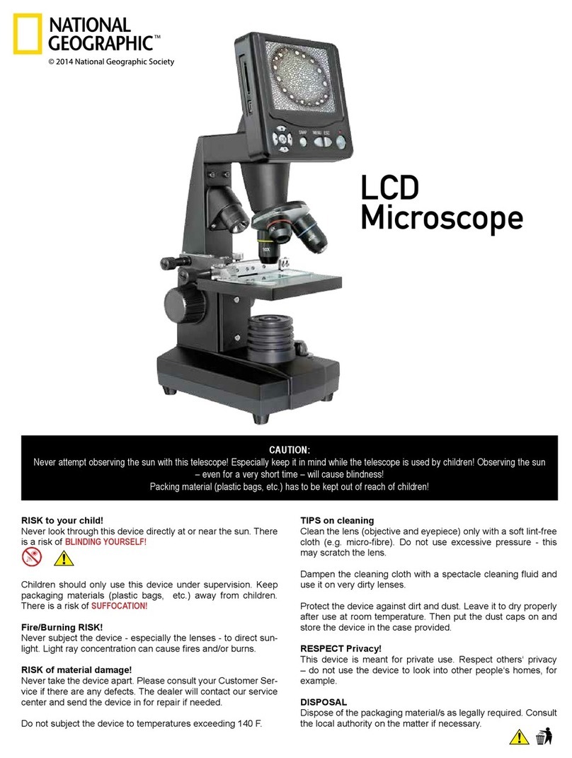 National Geographic LCD Microscope user manual