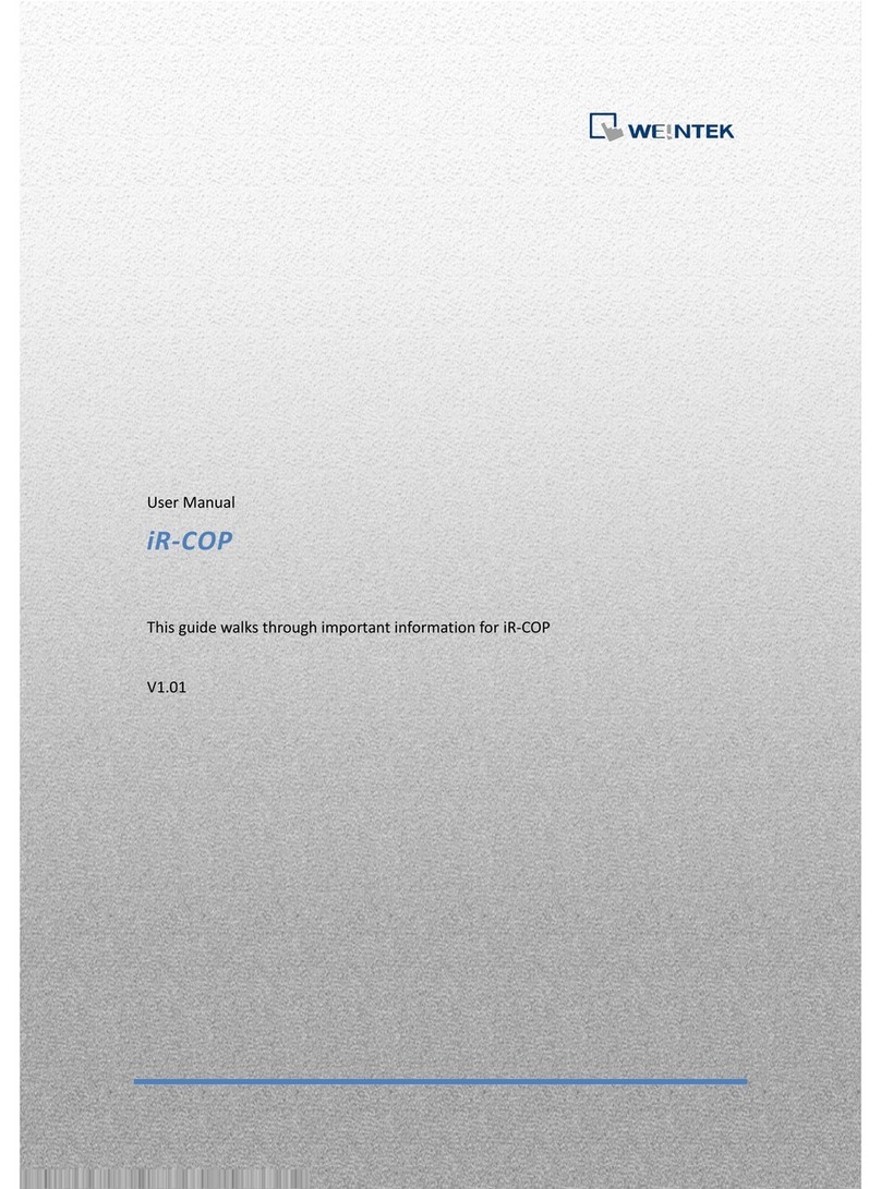 weintek iR-COP User manual