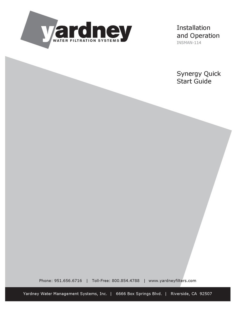 Yardney Synergy quick start guide