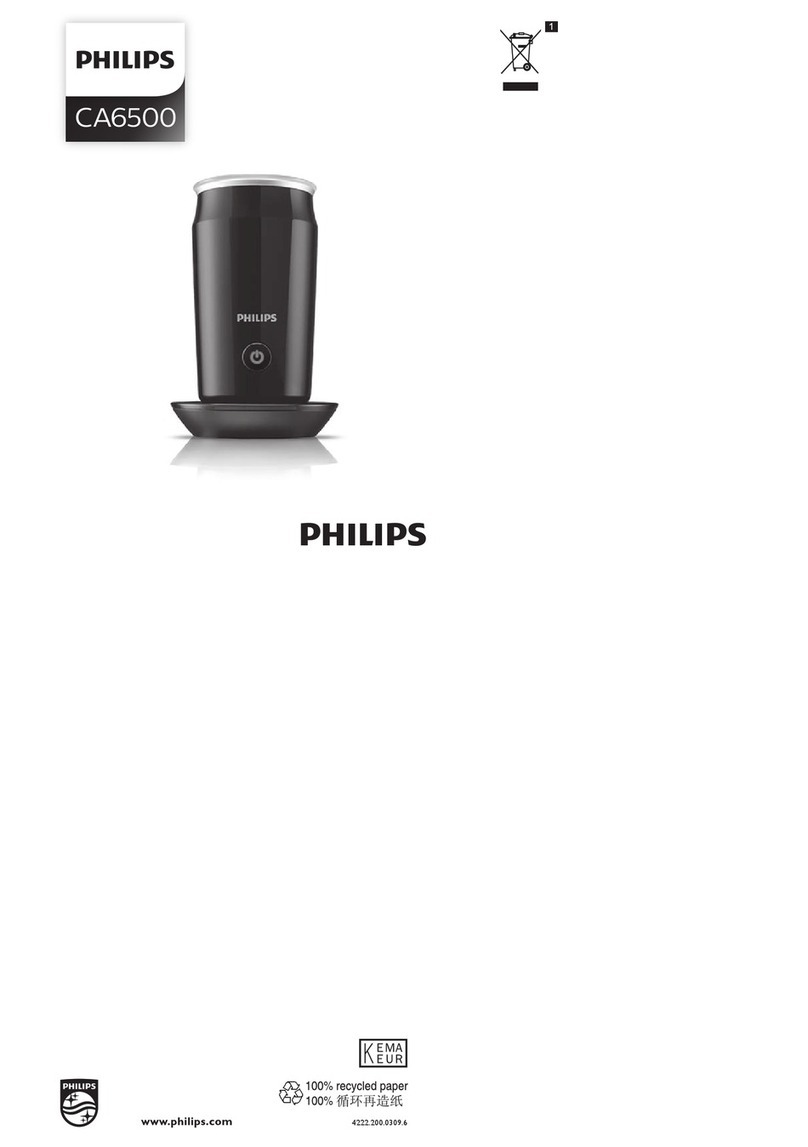 Philips CA6500 user manual