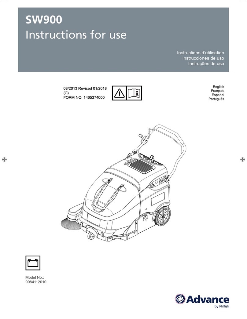 Advance acoustic SW900 Instructions for use