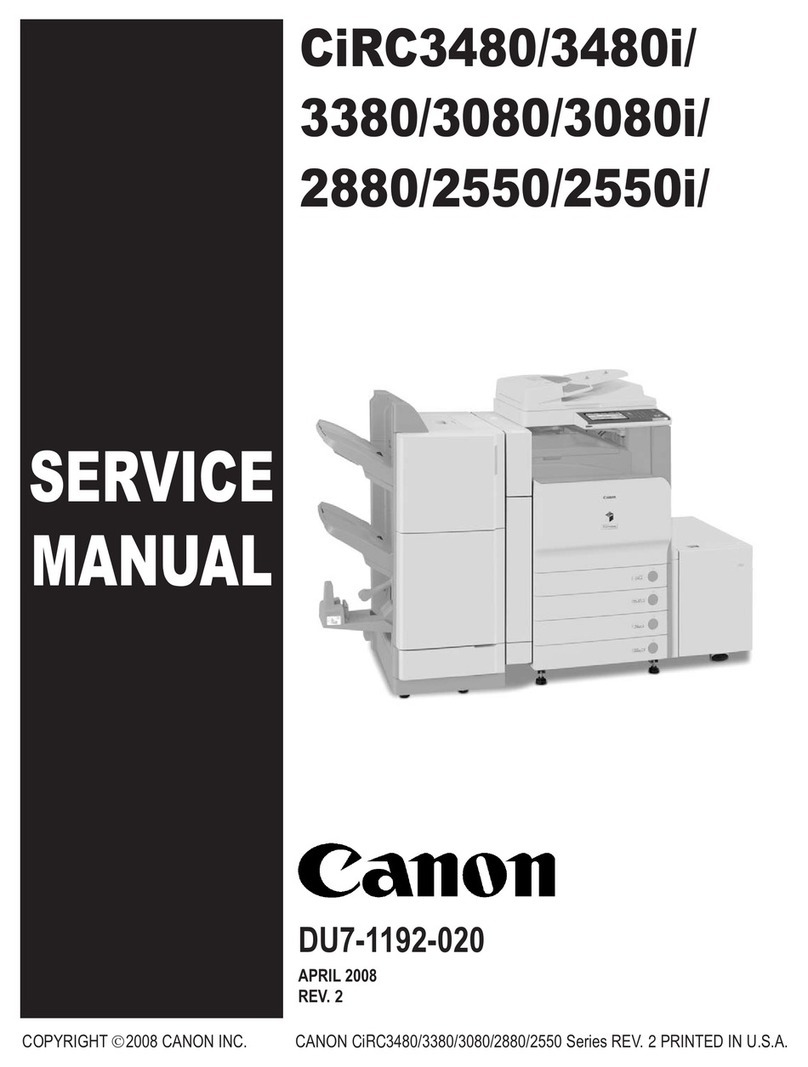 Canon Color iR C3480 User manual