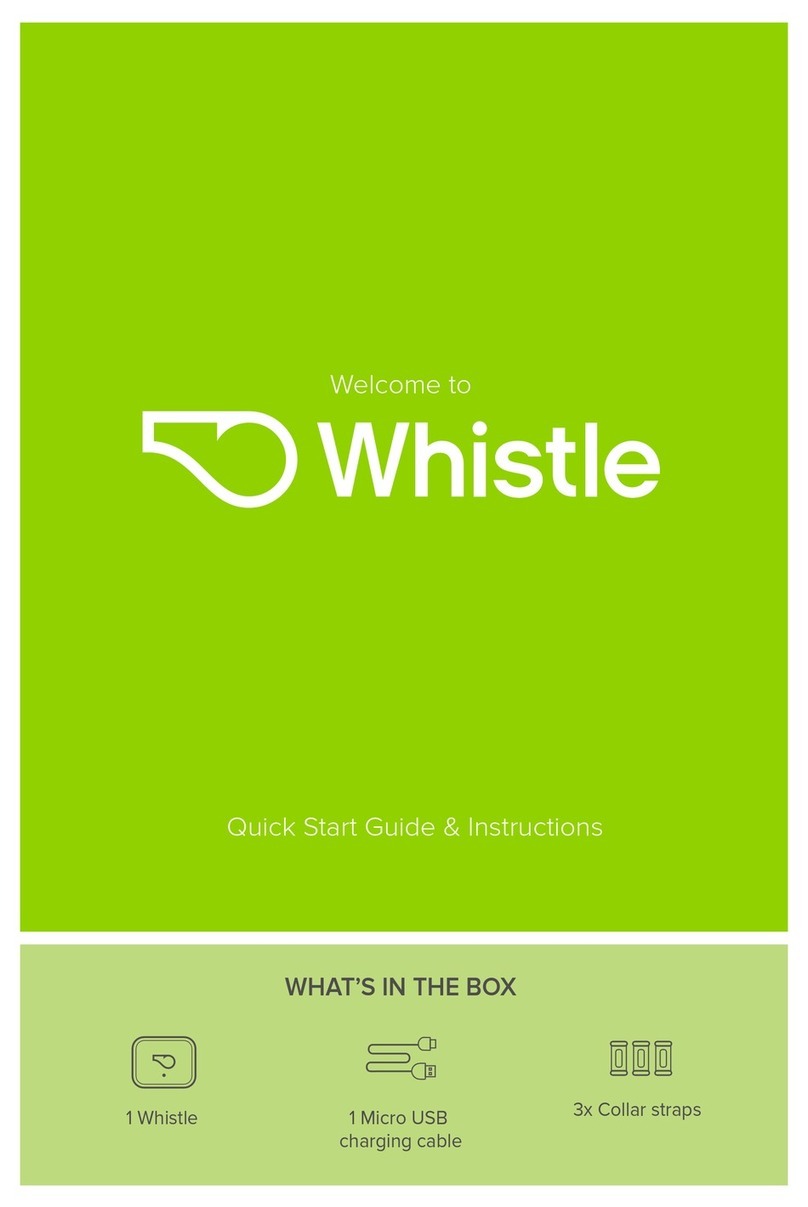 Whistle Whistle Quick start guide & instructions