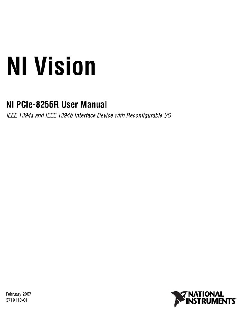 National Instruments NI PCIe-8255R User manual