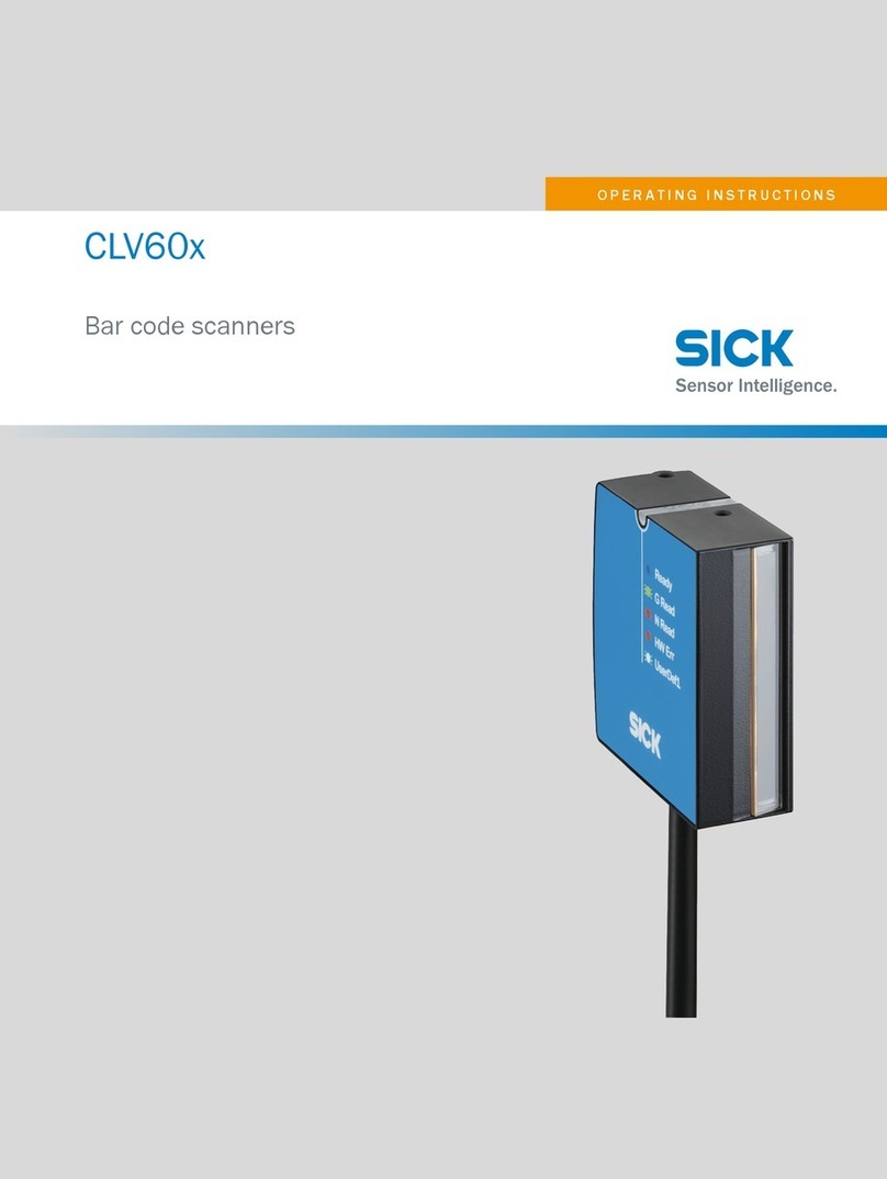SICK CLV60 series User manual SICK CLV60 series User manual