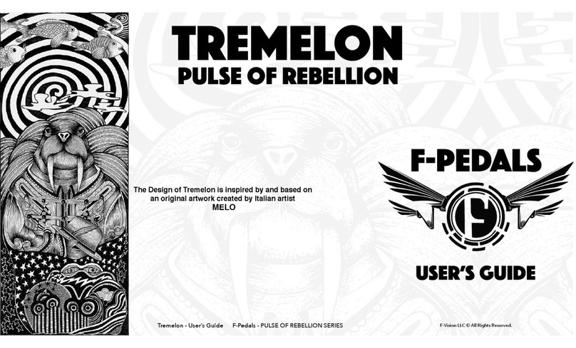 F-Pedals TREMELON user guide