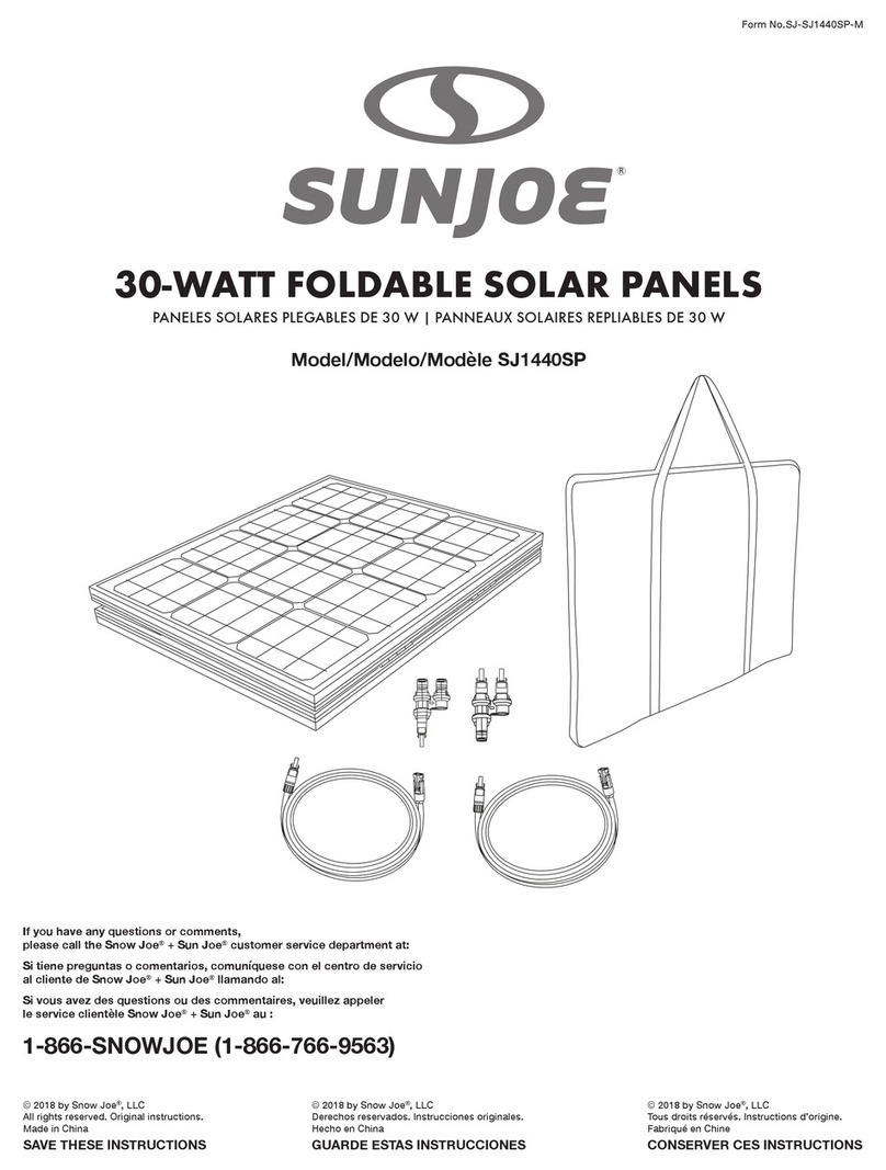 sunjoe SJ1440SP Original instructions