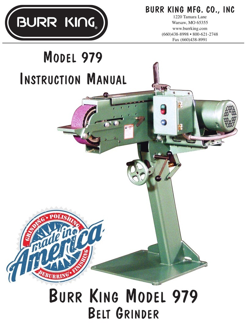 BURR KING 979 instruction manual