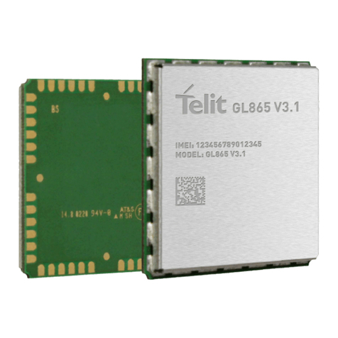 Telit Wireless Solutions GL865 V3 user guide