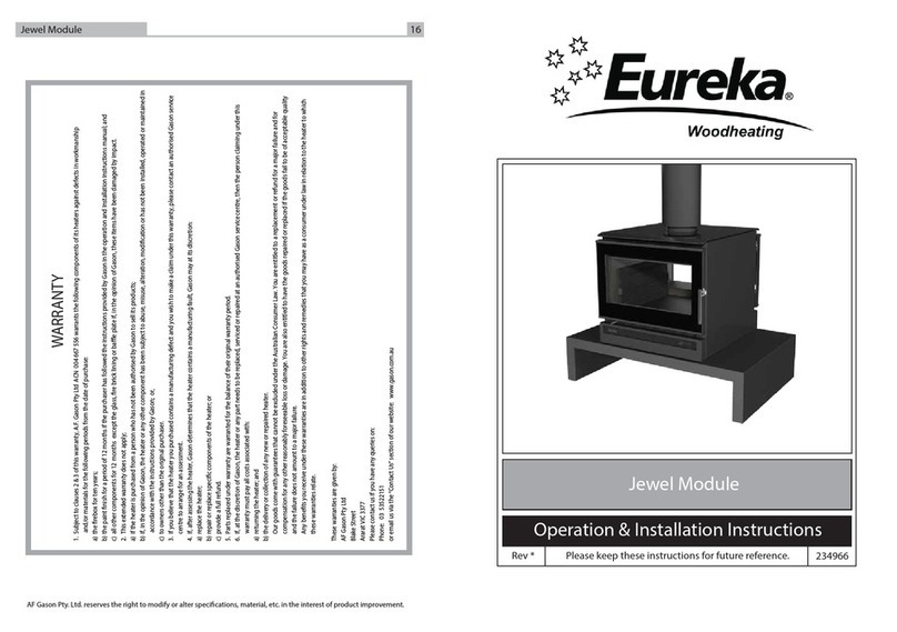 Eureka Jewel Module Operation & installation instructions