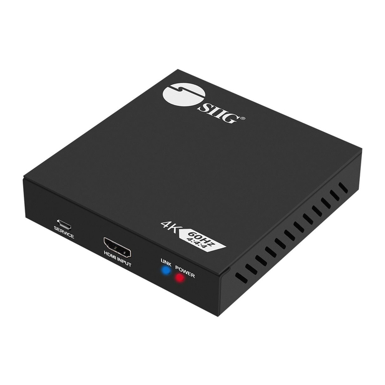 SIIG CE-H23G11-S1 Quick start guides