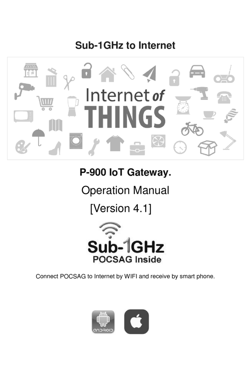 Wireless Devices P-900 Operation manual