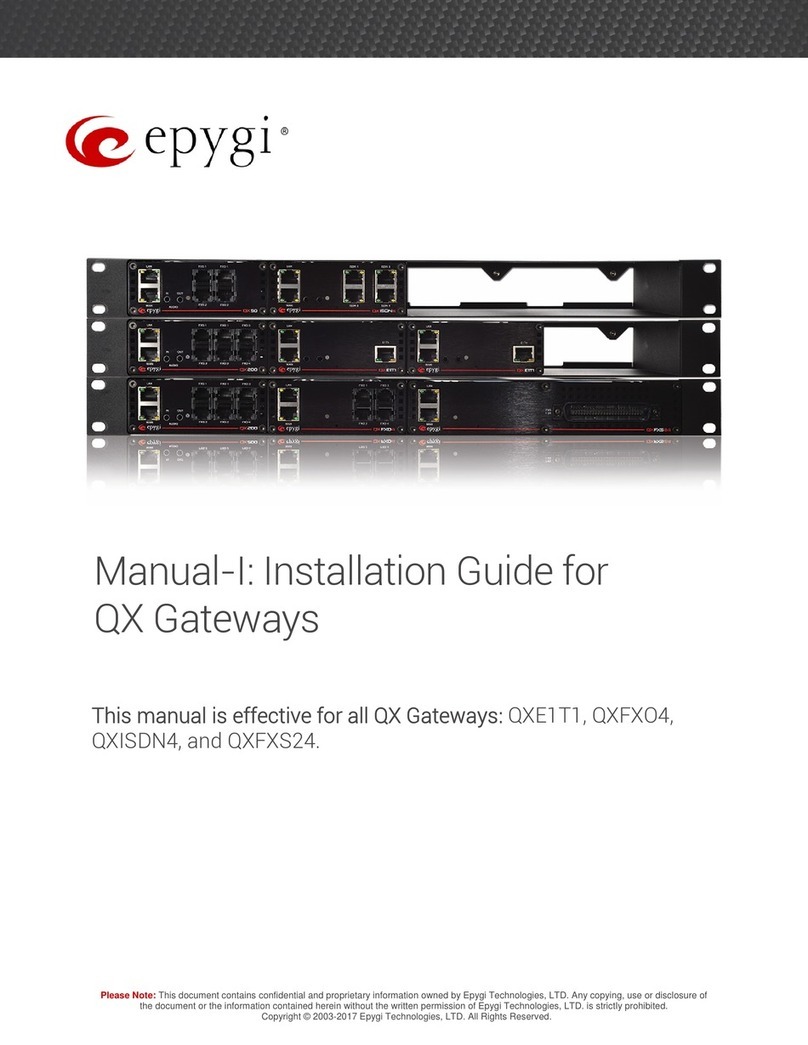 Epygi QXE1T1 installation guide
