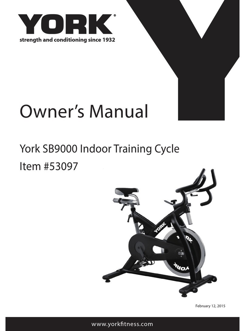 York SB9000 owner's manual