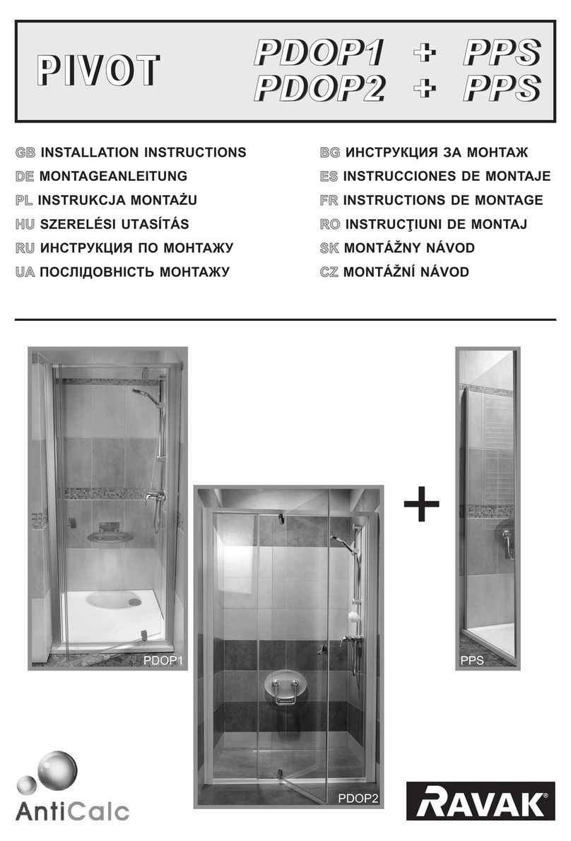 Pivot PSS 80 installation instructions Pivot PSS 80 installation instructions