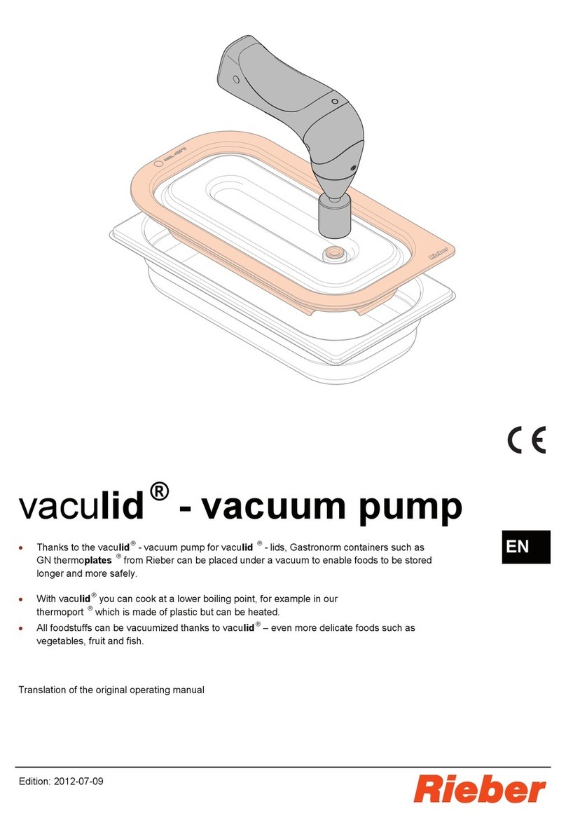 Rieber Vaculid User manual