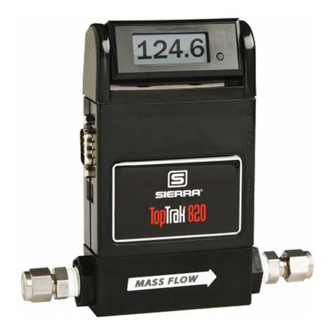 Sierra Top-Trak 820 Series User manual