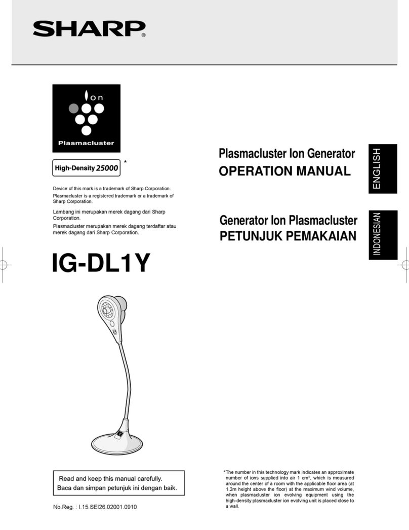 Sharp IG-DL1Y User manual