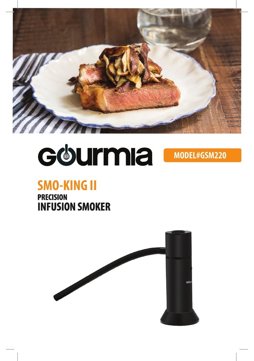 Gourmia GSM220 User manual