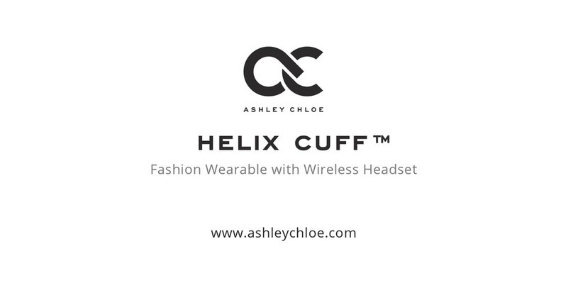 Ashley Chloe HELIX CUFF manual