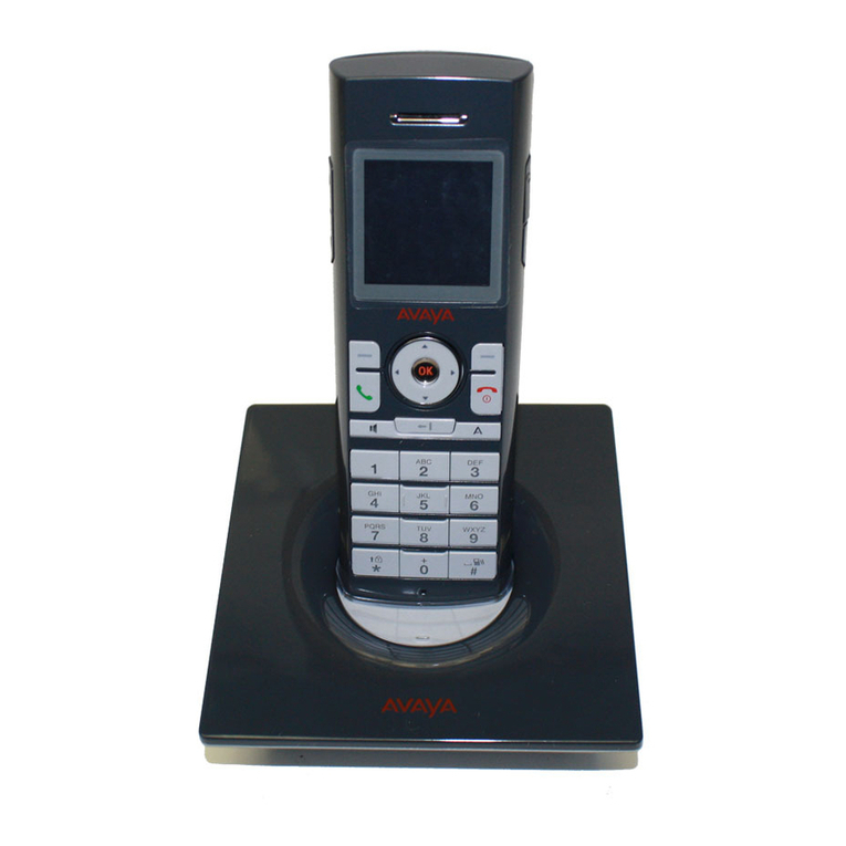 Avaya 3631 User manual