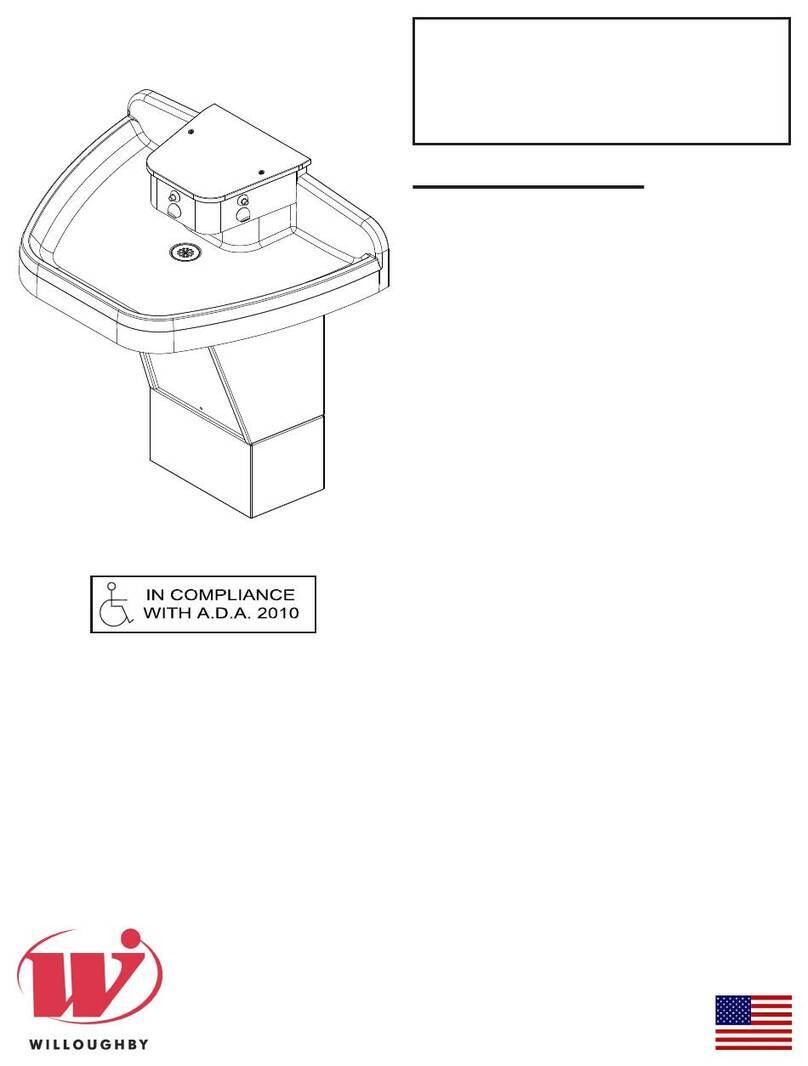 Willoughby Industries, Inc. AquaFount WAF-3300 Series Installation & operation manual