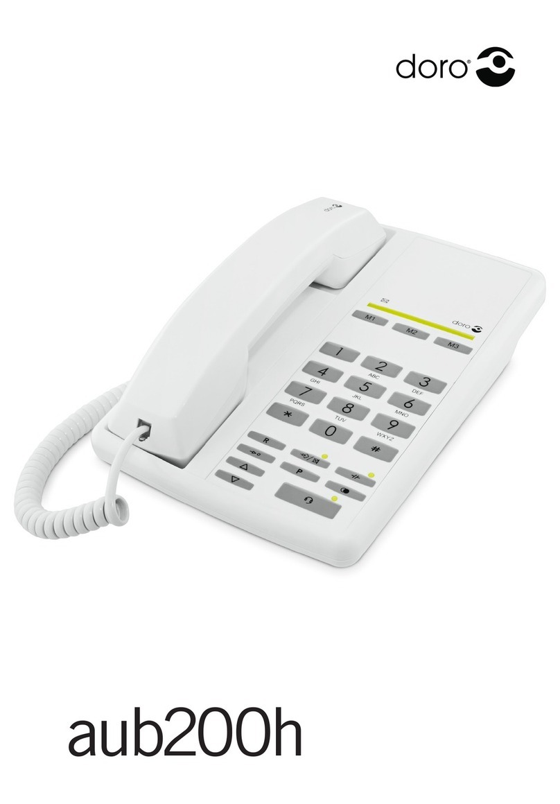 Doro aub200h manual