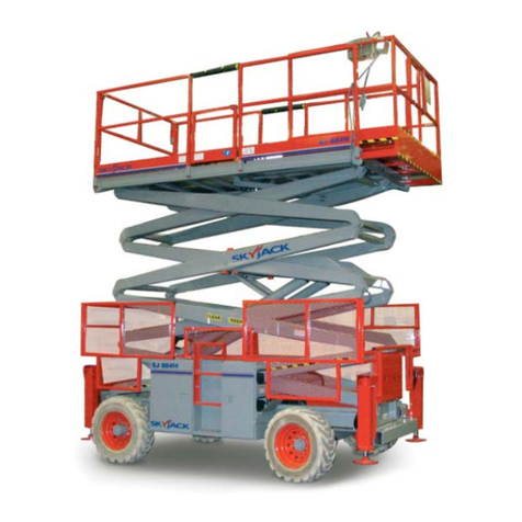 Skyjack SJ800-E series User manual