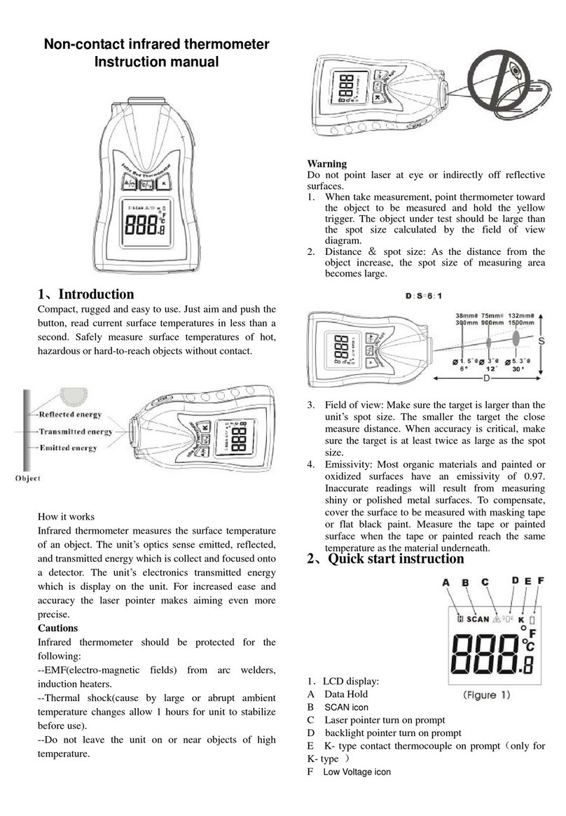 HoldPeak 970A instruction manual