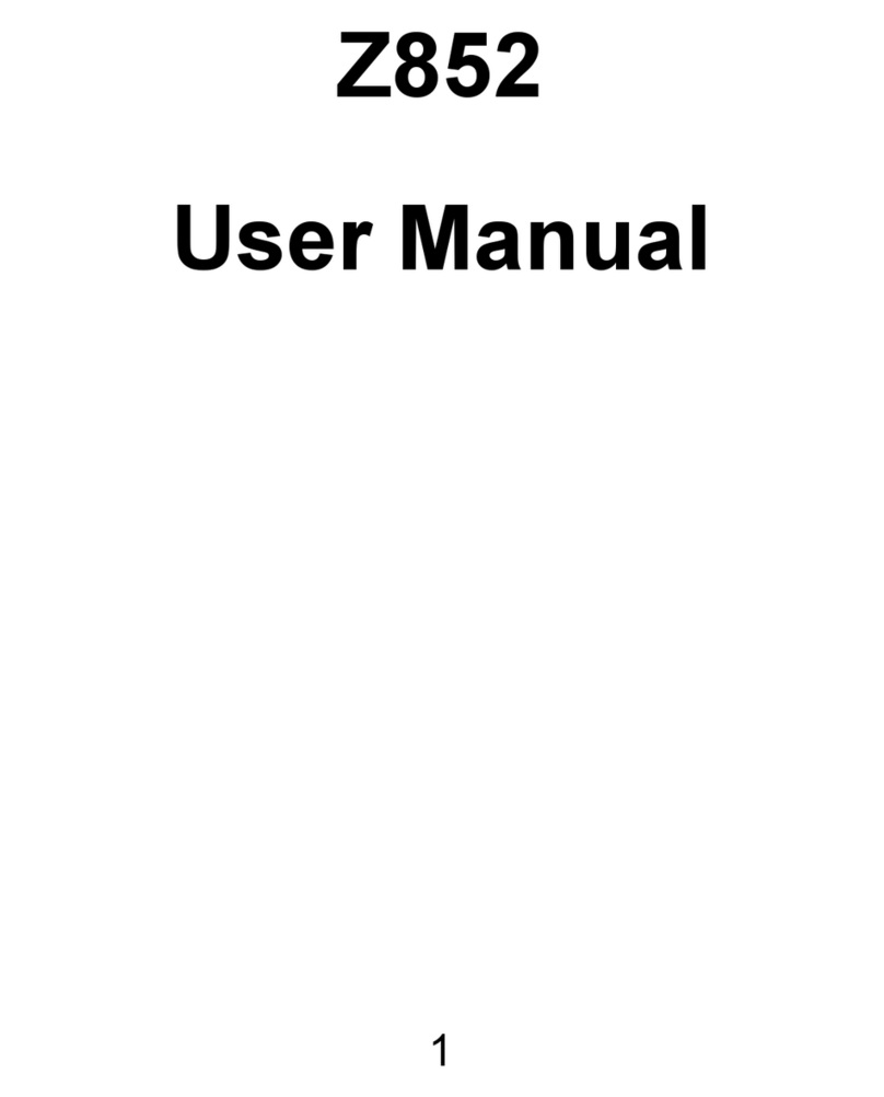 Zte Z852 User manual