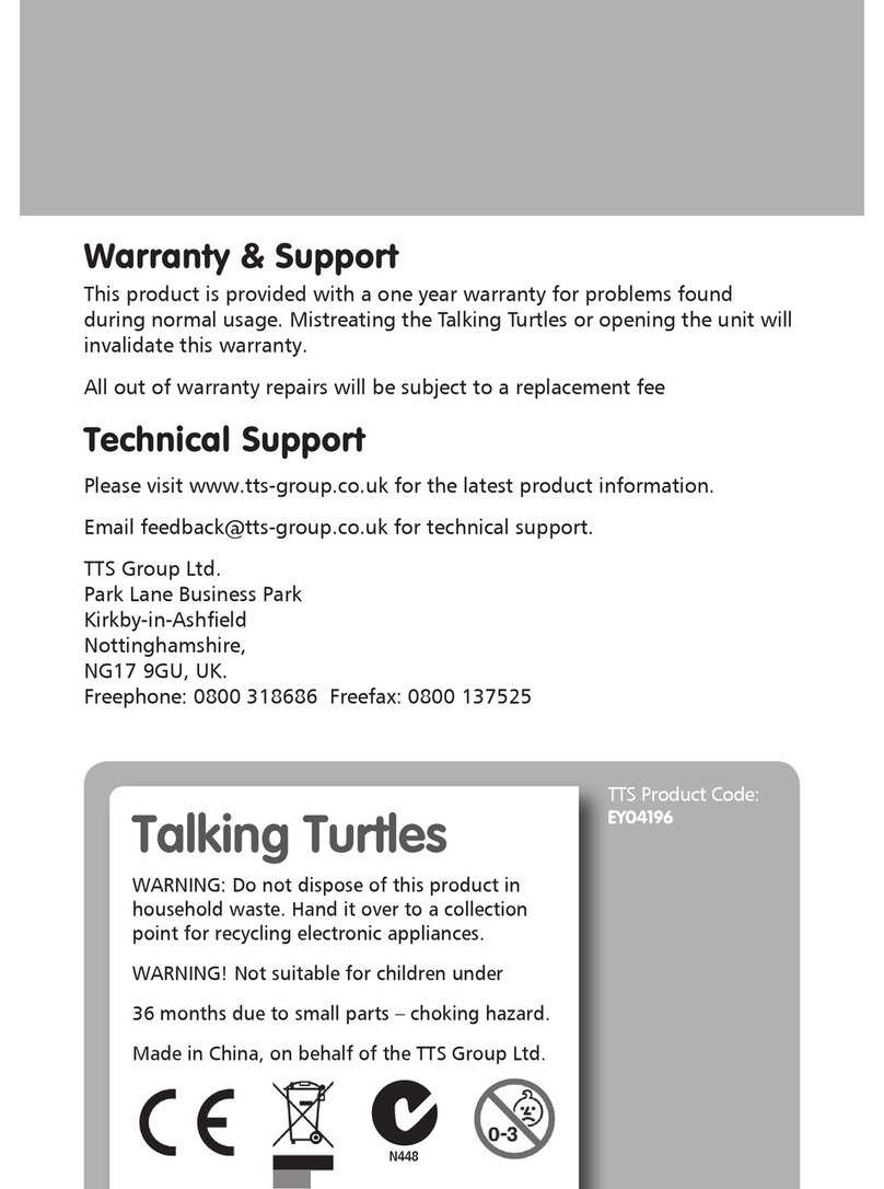 TTS Talking Turtles user guide TTS Talking Turtles user guide