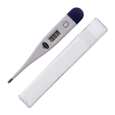 Brannan Electronic Digital Thermometer Operation instructions