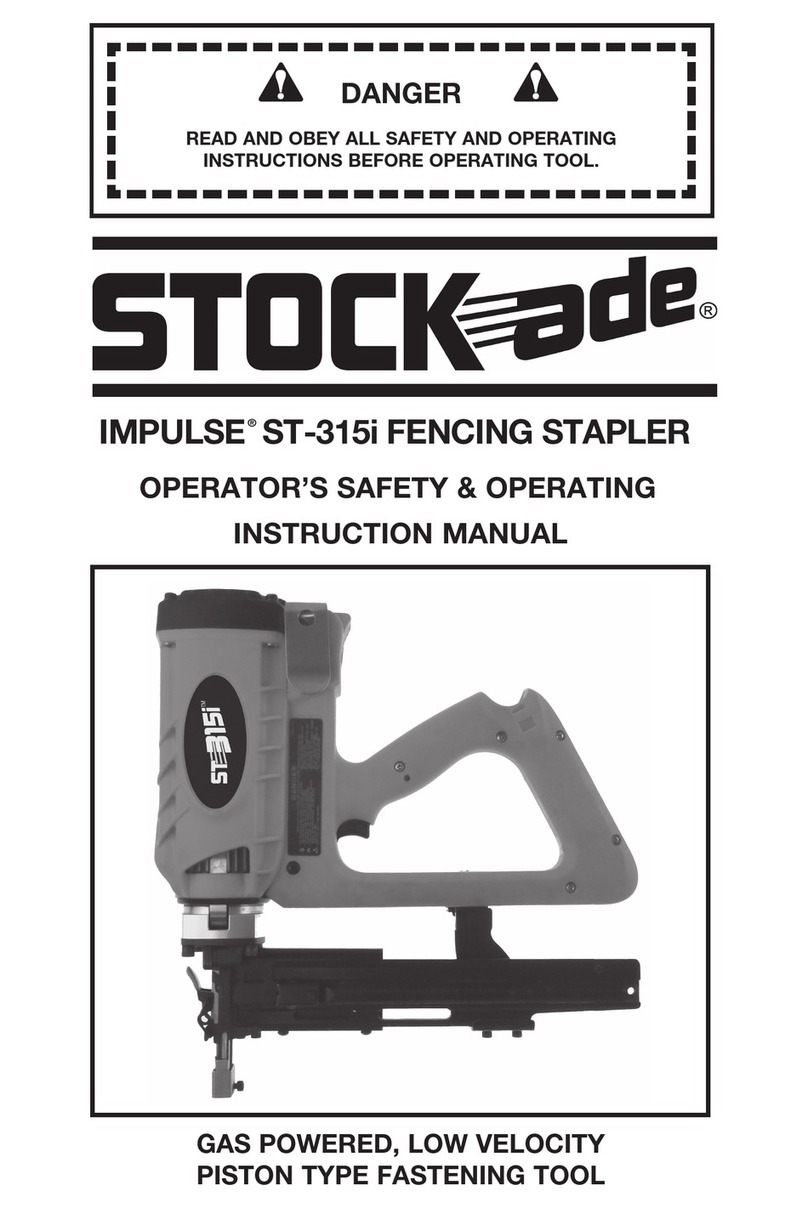 STOCK-ade ST-315i Operating instructions manual