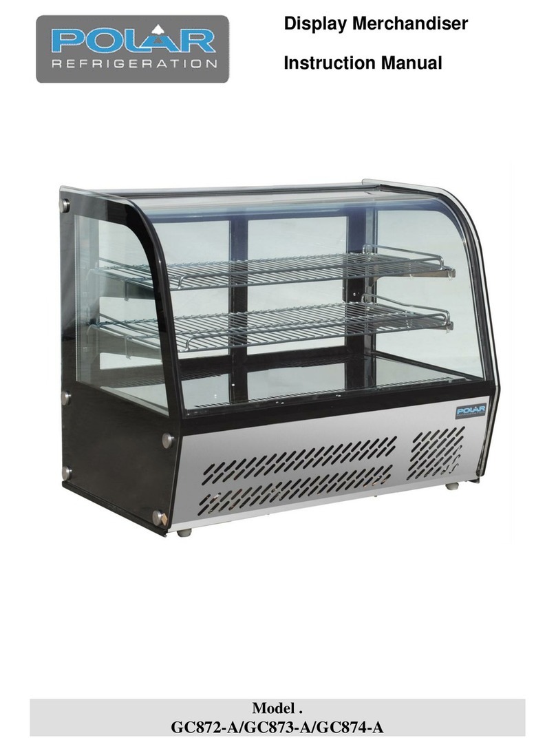 Polar Refrigeration GC872-A instruction manual