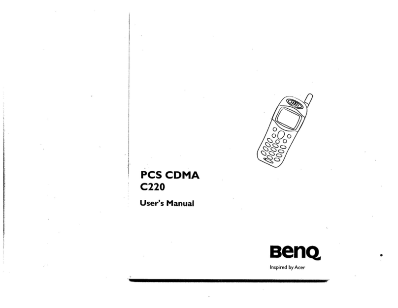 BenQ C220 user manual