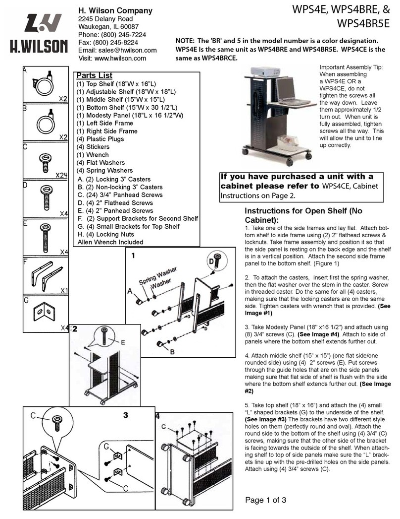 H.Wilson WPS4E manual H.Wilson WPS4E manual