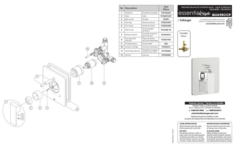 Belanger QUA98CCP User manual