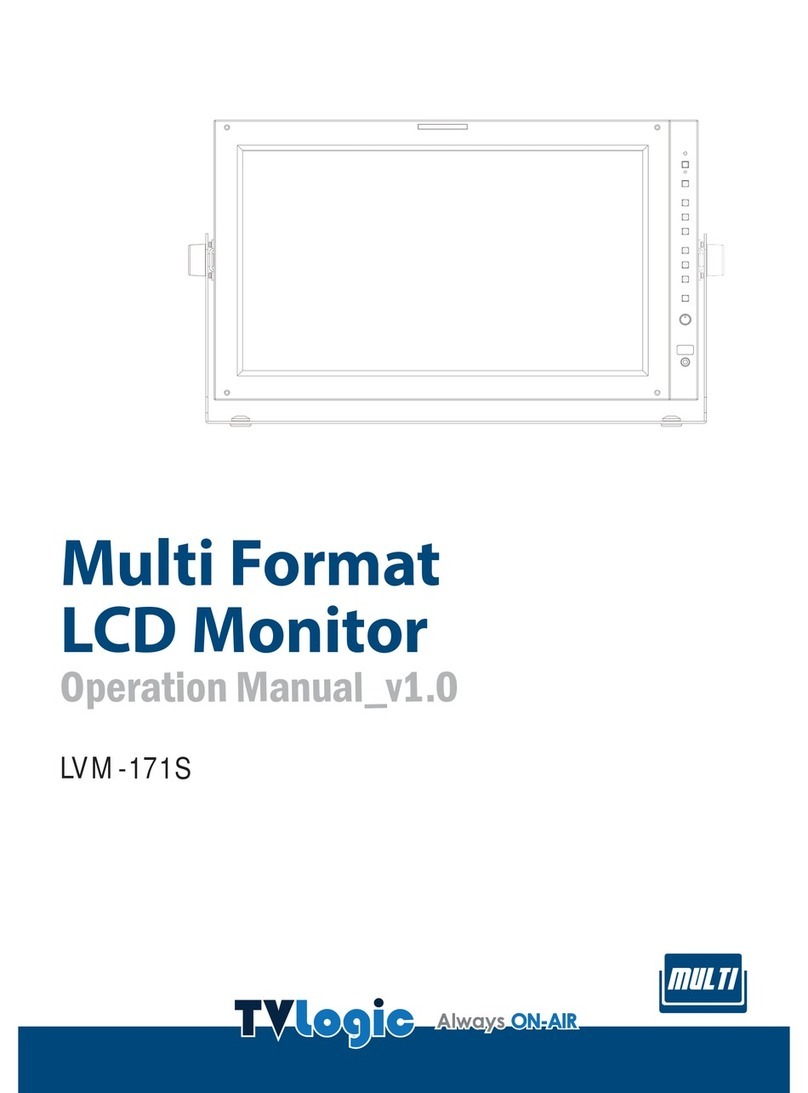 TV Logic LVM-171S User manual TV Logic LVM-171S User manual