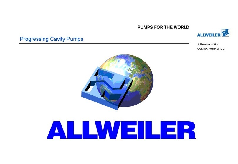 Allweiler AE Series User manual