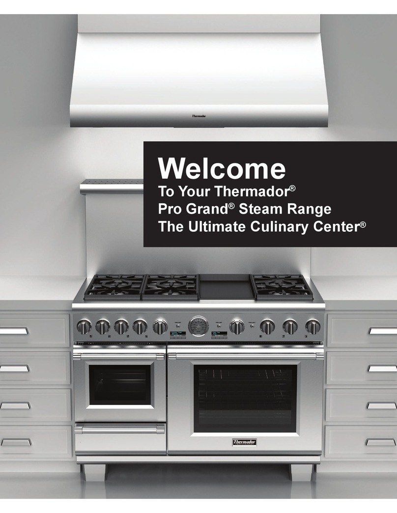 Thermador Pro Grand user guide