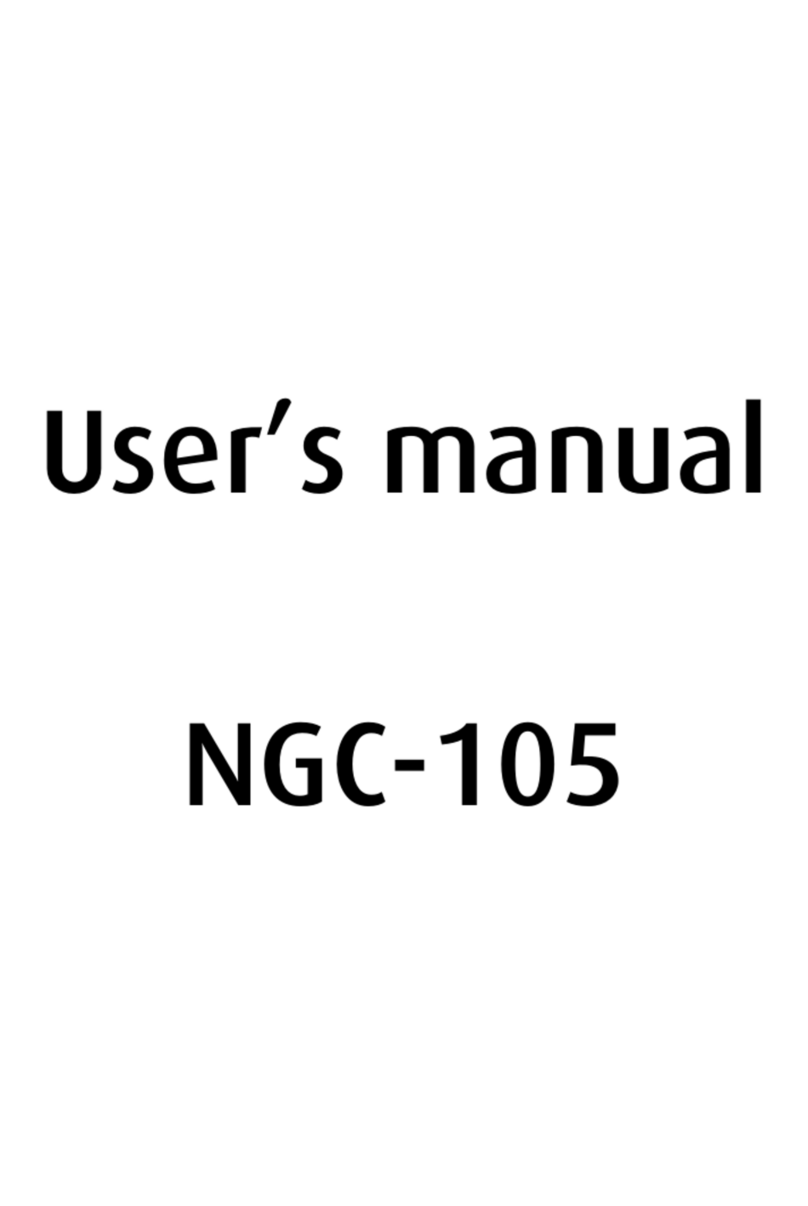 Barco NGC-105 User manual