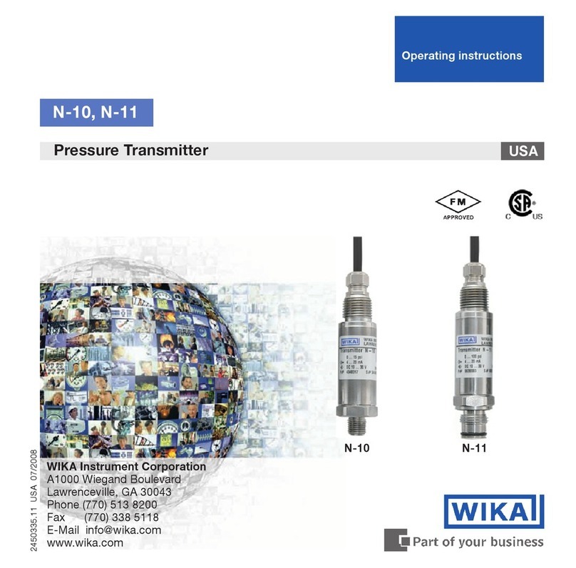 WIKA N-10 User manual
