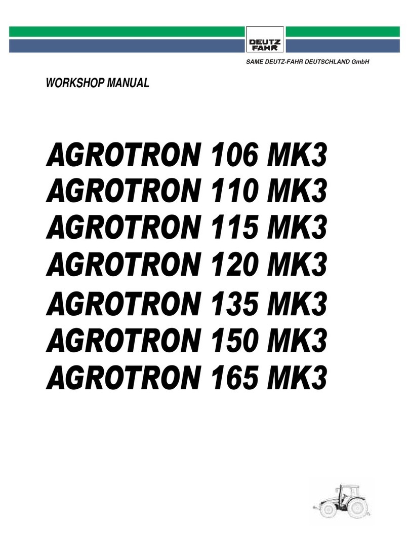 DEUTZ-FAHR AGROTRON 110 MK3 Workshop manual