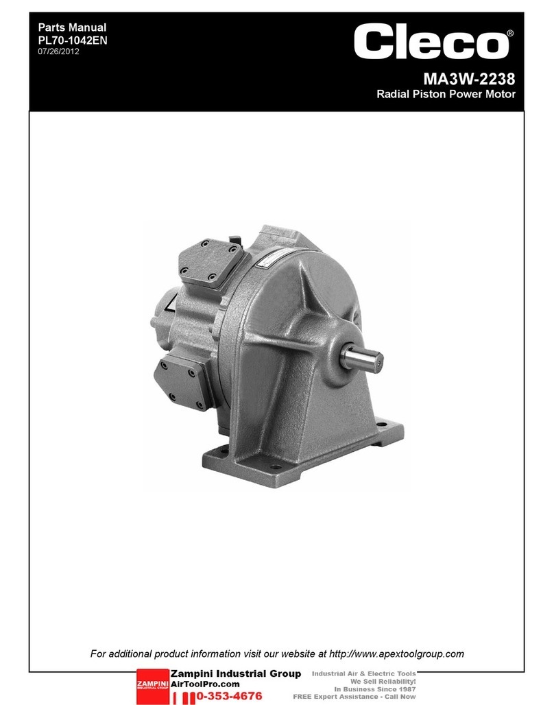 Cleco MA3W-2238 manual