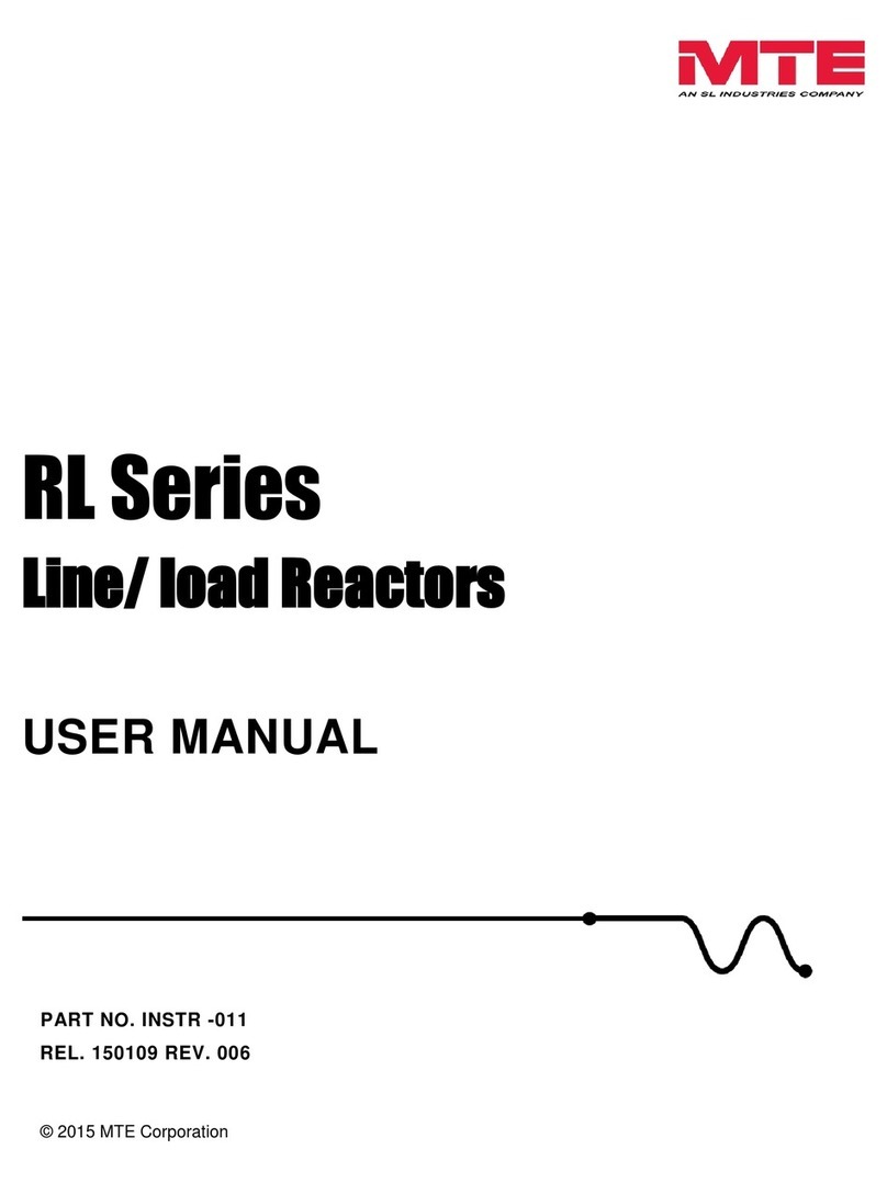 MTE RL Series user manual