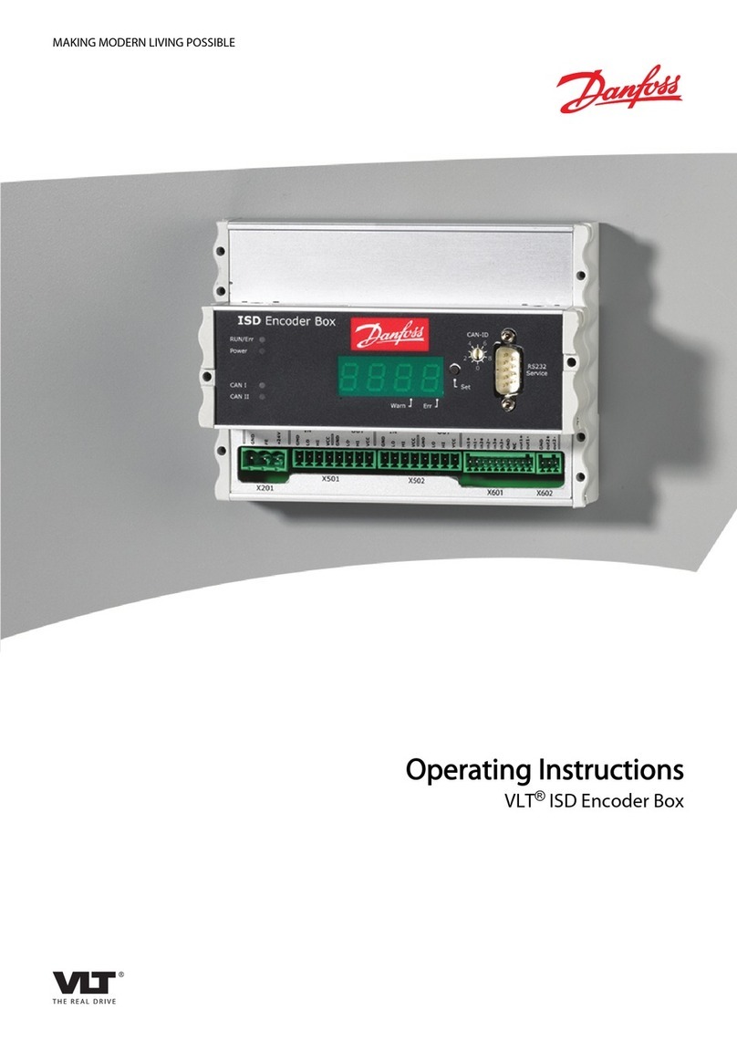 Danfoss ISD Encoder Box User manual