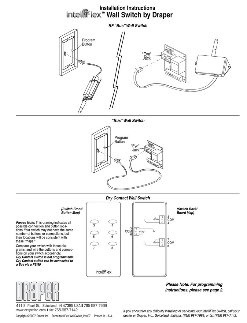 Draper IntelliFlex User manual