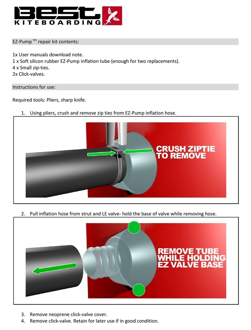BEST Kiteboarding EZ-Pump Instructions for use BEST Kiteboarding EZ-Pump Instructions for use