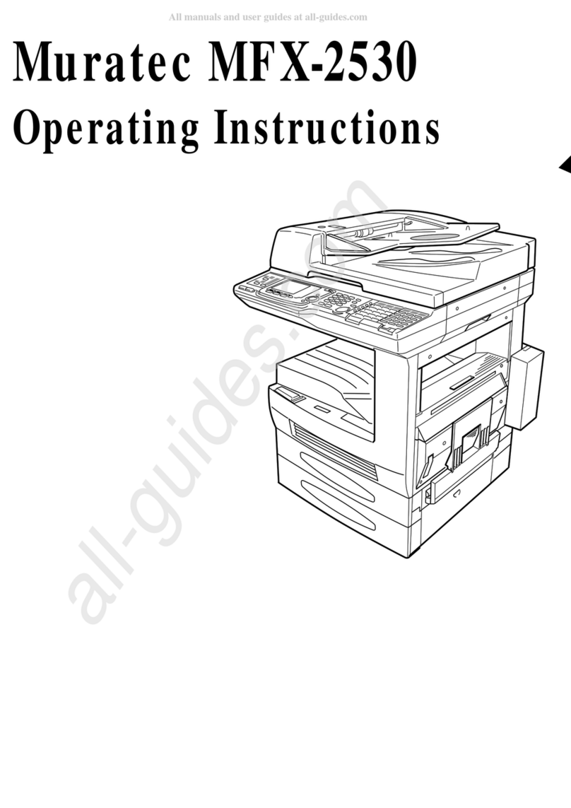 Muratec Dynamo MFX-2530 User manual