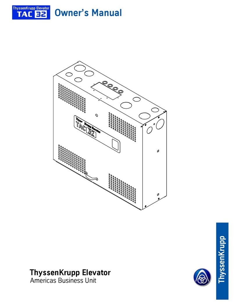 ThyssenKrupp TAC 32 owner's manual